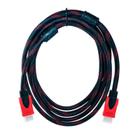 Cabo Hdmi Macho X Macho Fio De Nylon Com 3 Metros - A.R Variedades Mt