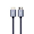 Cabo hdmi revestido com nylon e banhado a ouro com 1.8m oex