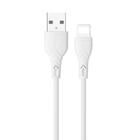 Cabo iphone lightning letron 1 metro branco ref vq-d135