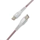 Cabo iWill Elite USB-C para USB-C Trançado Duplo Coca-Cola
