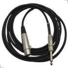 Cabo Liso De Microfone P10/XLR 1Mt MWB