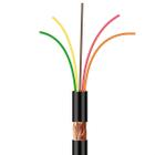 Cabo Manga 5x26 AWG - com Blindagem Preto - 5 Metros