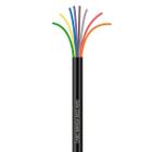 Cabo Manga 8X22 Awg - Sem Blindagem Preto - 30 Metros