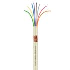 Cabo Manga 8X26 Awg - Com Blindagem Bege - 5 Metros