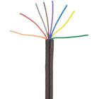 Cabo Manga 8x26 AWG - sem Blindagem Preto - 40 Metros