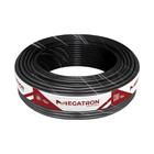 Cabo Megatron PP Flexível 500V 3x6mm 100m Preto