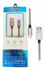 Cabo Metal Micro Usb V8 Kingo para Samsung galaxy A10 A10s A11 A01 Core J6 J5