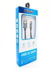 Cabo Metal Reforçado USB Kingo 1m 2.1A para Galaxy A01