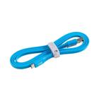 Cabo Micro USB I2GO Flexível Basic Flat Azul 1,2m