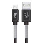 Cabo Micro Usb Inox Recarga E Sincronização Sp510bk