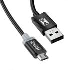 Cabo micro usb turbo 1 Metro Hrebos hs-025 Compatível com Samsung A01 A02 A03 Core