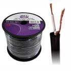 Cabo Microfone Mono 1x0,20 6mm 100mtrs Preto Mxt