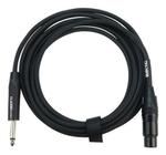 Cabo Microfone Xlr Femea X P10 Macho Mono 3,05 Metros Prof - MAC CABOS