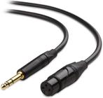 Cabo P10 Stereo / XLR Femea 3 Metros Balanceado Microfone