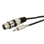 Cabo P2 Estereo Para XLR Femea - 1 Metro