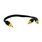 Cabo P2 Mono Para 2 P2 Estereo - 3 Mt