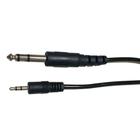Cabo P2 Stereo X P10 Stereo 2 Metros Preto