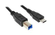 Cabo para impressora usb tipo c para usb b 3.1 oex 2 metros