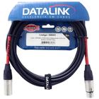 Cabo Para Microfone Balanceado Xlr Macho / Fêmea 5 M - Datalink