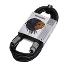 Cabo Para Microfone Emborrachado 1M Xlr / Xlr Wireconex Mpb