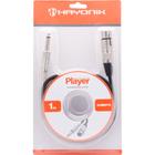 Cabo Para Microfone Hayonik Xlr(F) X P10 1M Player Preto