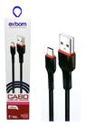 Cabo Rápido Carregador E Dados Turbo Reforçado - Micro Usb - Exbom
