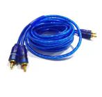 Cabo RCA Injetado 5m azul HURRICANE hu5m