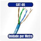 Cabo Rede CAT.5e Azul - MEGATRON (VALOR REFERENTE AO METRO)