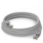 Cabo Rede Patch Cord Rj45 Cat6 Cinza 15 Metros