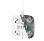 Cabo Smart Power Strip Wokex com 4 portas USB e 4 soquetes e 1,8 m