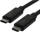 Cabo Thunderbolt 3 40 GBPS USB 3.1 USB-C 50 Cm - HDMatters