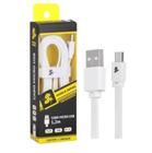 Cabo tipo C + USB A macho - 5GB - 1.20M - branco 018-0052