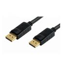 Cabo Up Displayport Macho 1,8m Dourado