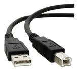 Cabo USB 2.0 A/B 1,50 Metros - SOLUCAO