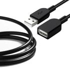 Cabo Usb 2.0 Extensor Com 1.50 Metros, 1 Macho x 1 Fêmea