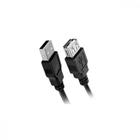 Cabo Usb 2.0 - Usb A Macho + Usb A Femea 2.0 - 1.80M - Preto 018-3277