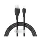 Cabo USB 2.4A de Carregamento Rápido Baseus - Compatível com iPhone 14, 13, Pro Max, Xs, Xr, X, 8, Plus, iPad Air e Mini 4