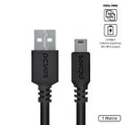 Cabo USB a 2.0 Macho para Mini USB B Macho 28AWG Puro Cobre 1 Metro - PUANM2-1 - PCYES