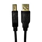 Cabo USB A M x B M 5,00 Metros Pontas de Ouro High Speed