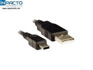 Cabo usb am x mini usb pluscable 1,8m pc-1803