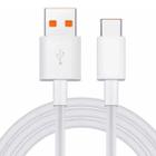 Cabo USB-C Branco Potente 1 Metro Para Moto E20