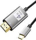 Cabo USB-C HDMI 4K 60Hz 1 Metro Thunderbolt 3 HDMI 4K