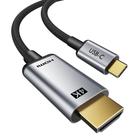 Cabo USB-C Para HDMI 4K 60Hz 2 Metros Thunderbolt 3 HDMI 4K