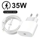 Cabo USB-C para Lightning PD 35W - Carregamento Rápido (1m, 1,5m, 2m ou 3m) - iPhone 11, 12, 13 e 14