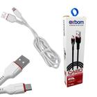 Cabo USB De Dados E Carregador Turbo Micro V8 2.4 AMP - Exbom