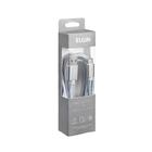 Cabo USB Elgin Tipo C 1,5M Nylon Cinza