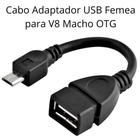 Cabo usb femea + v8/ otg v8 - IT-BLUE