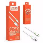 Cabo USB Lightning para iPhone 1m KD-306 - Kaidi