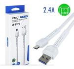 Cabo USB Micro USB V8 2 Metros 2.4A It-Blue Le-839v2