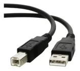 Cabo USB p/ Impresora 1.5M Microfins Preto